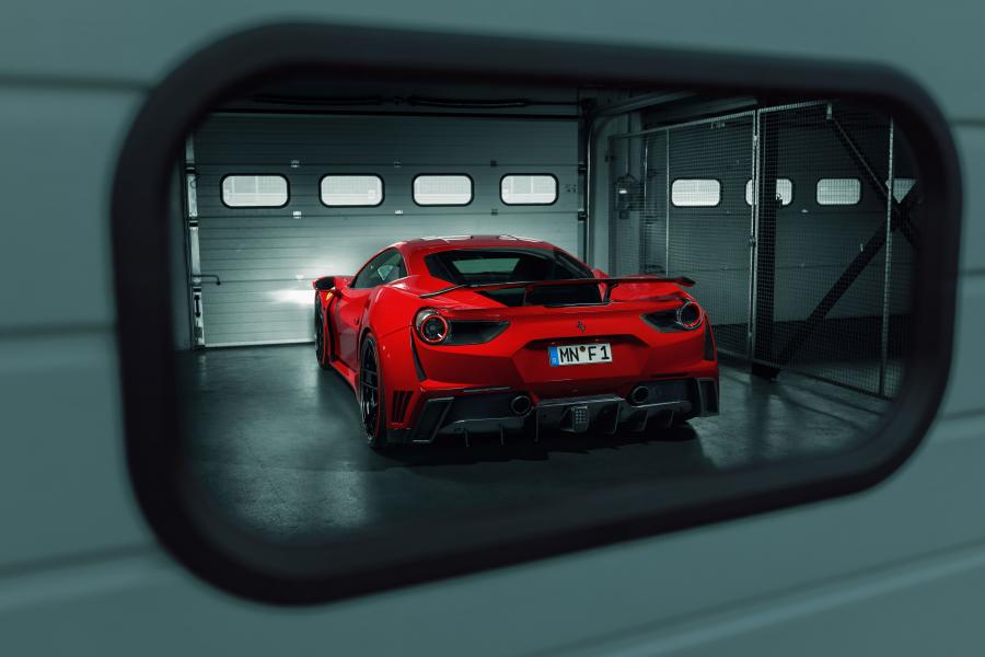  Ferrari 488 GTB N-Largo by Novitec Rosso 2017 года  (фото 12 из 23)